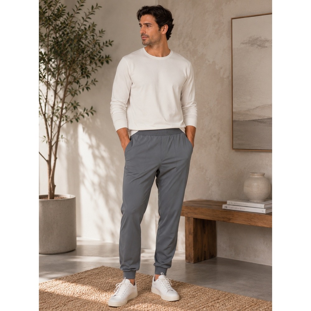 Original Penguin Sport Performance Jogger Pants Men's XL Gray‎ Stretch Golf